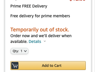 Why Is My Book Temporarily Out of Stock at Amazon?